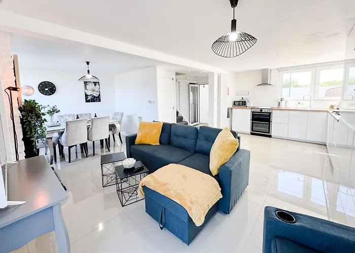 Luxury Nest 10 Guests Free Parking Middlesbrough Nyaraló South Bank