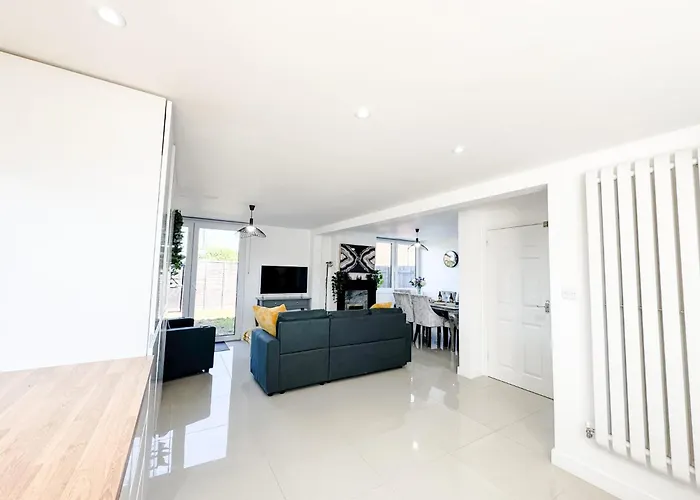 Luxury Nest 10 Guests Free Parking Middlesbrough Nyaraló